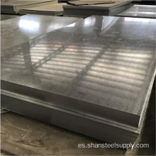 Placa de acero galvanizado de 2 mm de calibre estándar